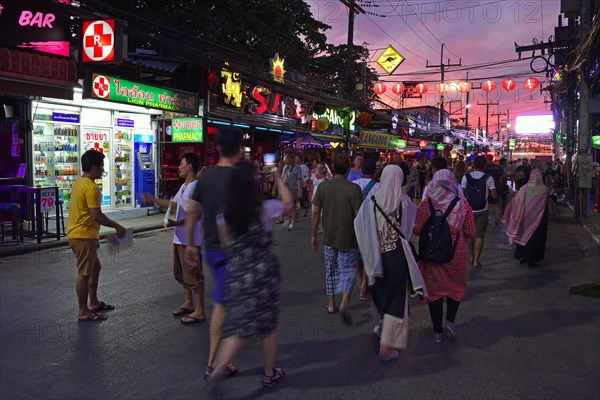 Tourists on Bangla Road