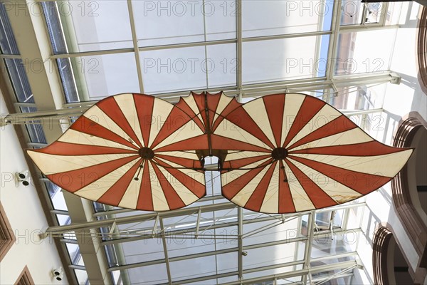 Replica of the flying machine of Albrecht Ludwig Berblinger