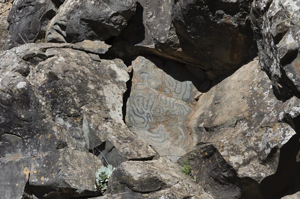 Rock inscriptions