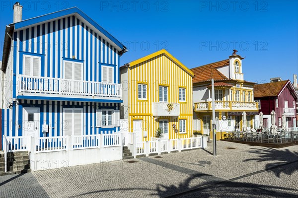 Palheiros typical houses