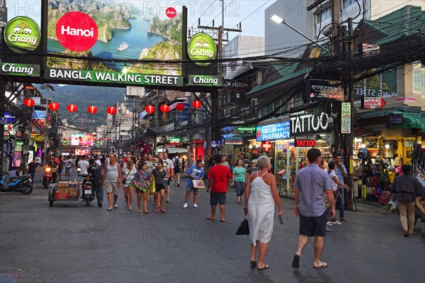 Tourists on Bangla Road