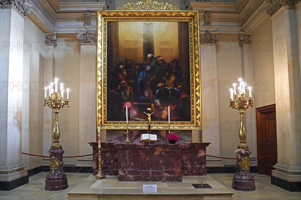 Altar in the wedding chapel