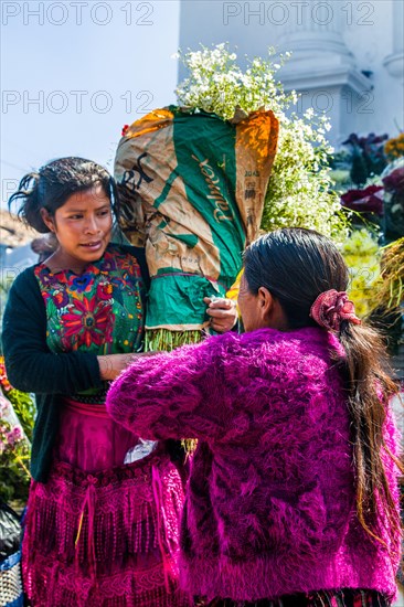 Picturesque rituals and flower offerings on the steps of Santo Tomas