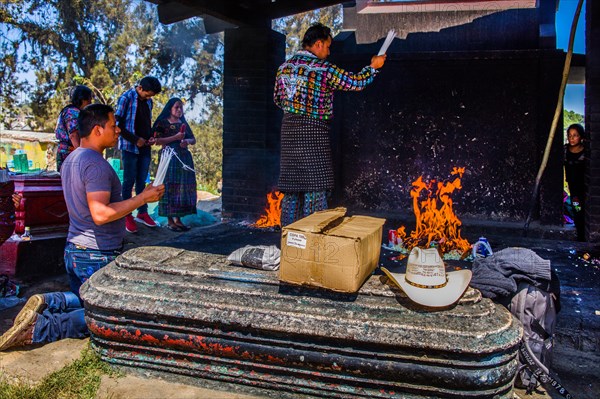 Shaman death ceremonies