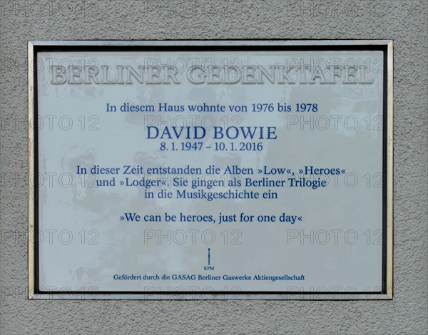 David Bowie residence