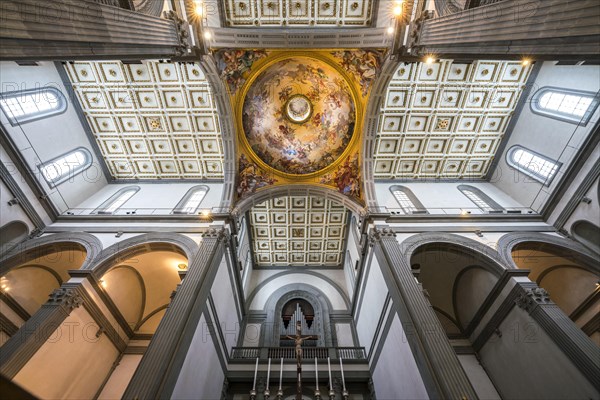 Transept with dome