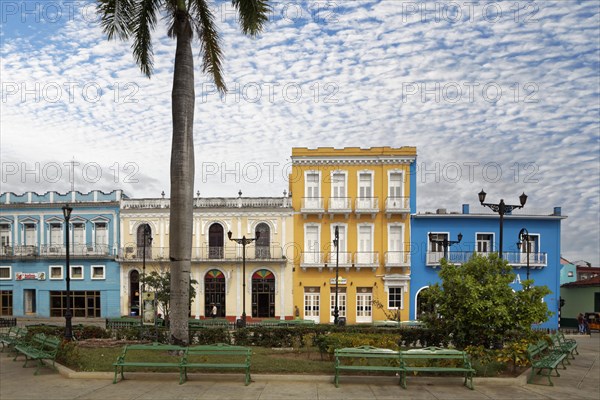 Old houses from the Spanish colonial period at Serafin Sanchez Park