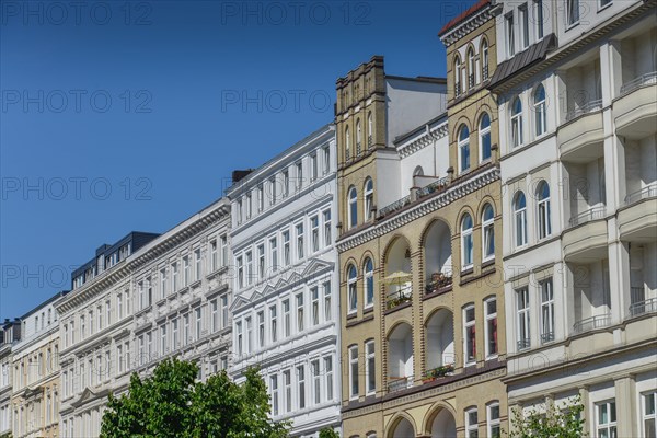 Old building facades