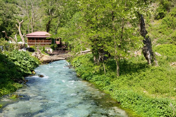 Restaurant on the river Bistrica