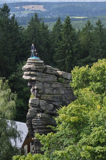 Rock formation Greifensteine