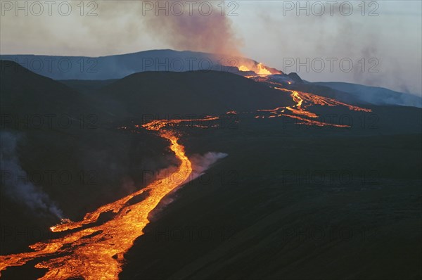 Active volcano