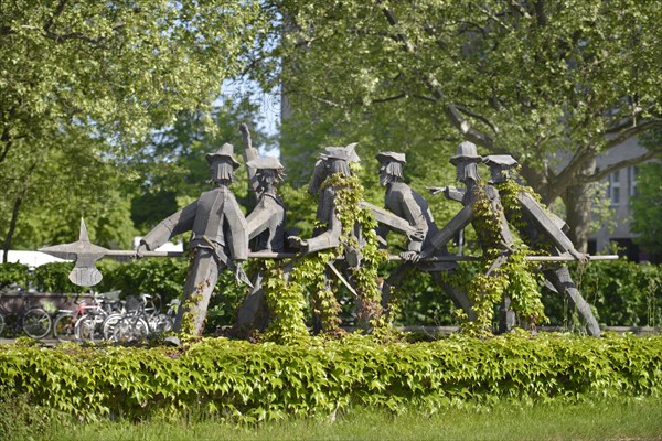 Sculpture The Seven Swabians
