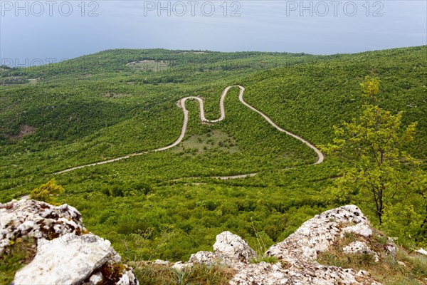 View of Lake Ohrid from Koritski Rid