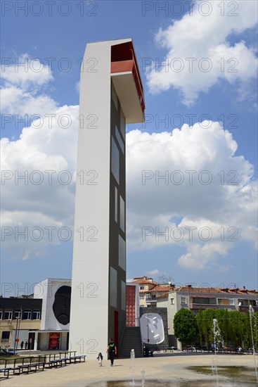 Red Tower observation tower at the Theatre Square