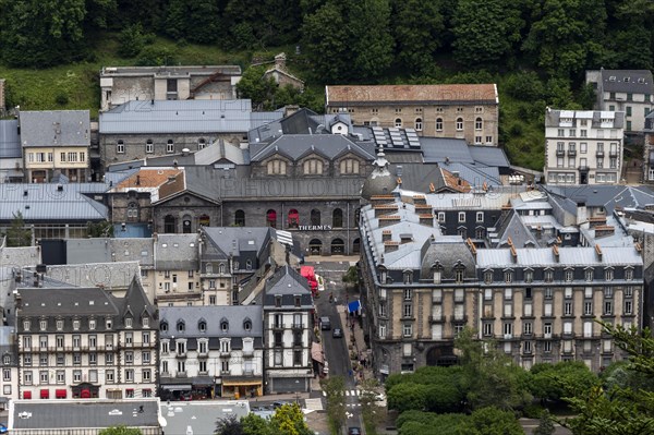 The Spa building in the Neo-Byzantine style at Le Mont-Dore