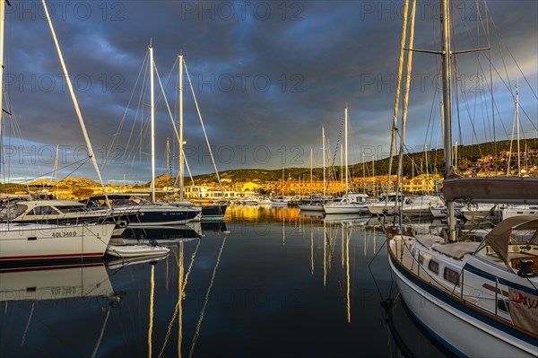 Palau marina in the evening light