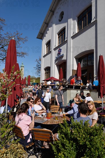 Beer Garden Der Pschorr