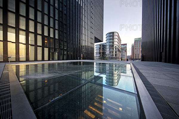 Designhotel Hyatt Regency Duesseldorf at the Hafenspitze in the Media Harbour