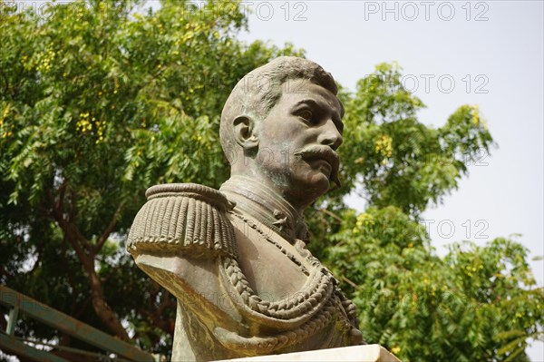 Bust of Governor General Alexandre Alberto Da Rocha de Serpa Pinto