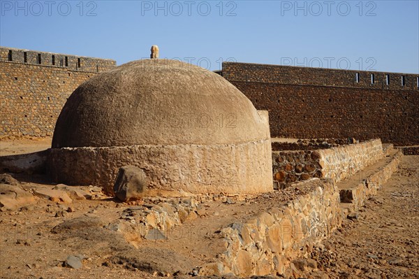 Adobe cistern of Fort Real de Sao Filipe