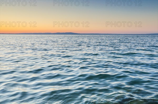 Evening view from Arbon over Lake Constance