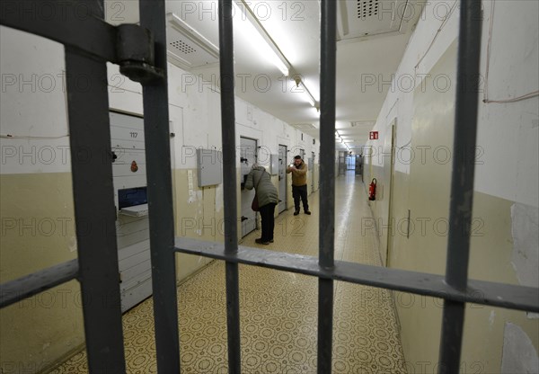 Prison corridor