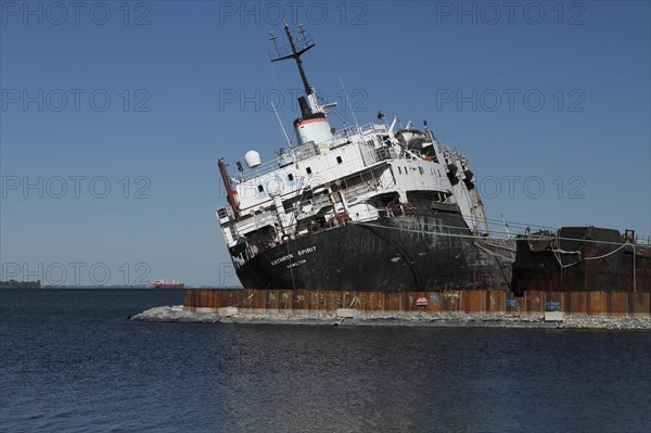 Shipbreaking site