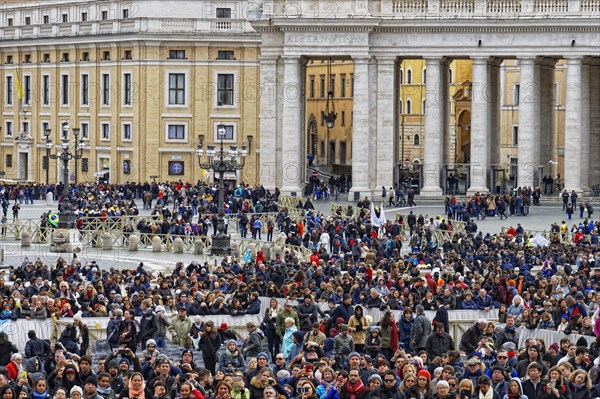 St. Peter's Square during papal audience