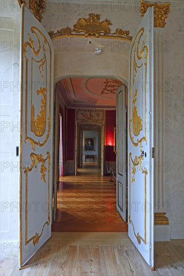 View through door seen from Hall of Mirrors