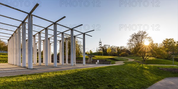 Artwork Stangenwald im Hoehenpark Killesberg