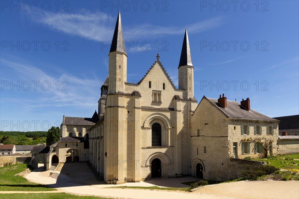 The Royal Abbey of Fontevraud Abbey