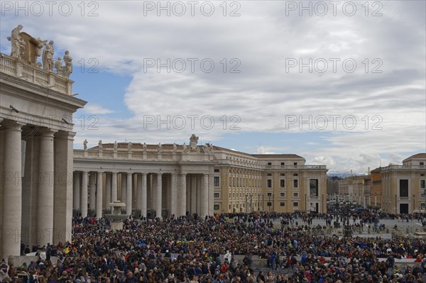 St. Peter's Square during papal audience