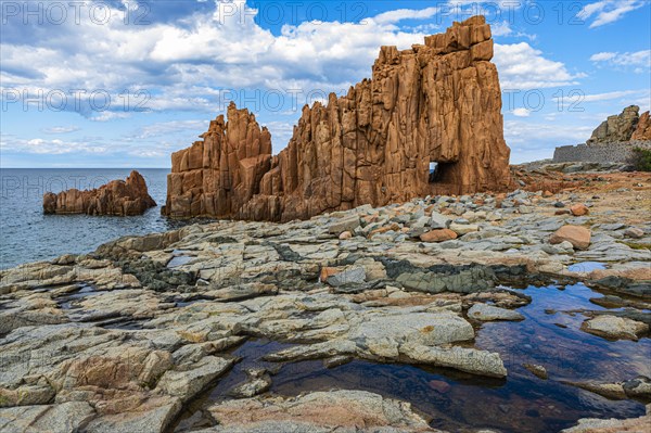 Red cliffs of Capo Bellavista