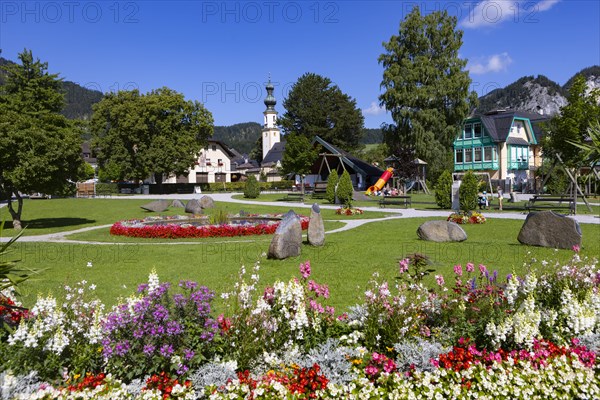 Park on Lake Wolfgang