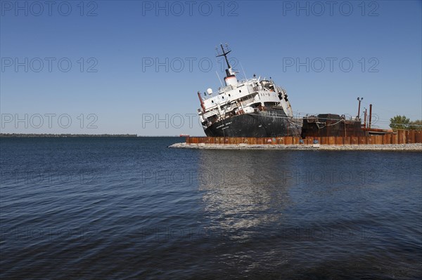 Shipbreaking site