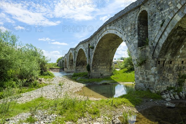 Ottoman style Terzijski Bridge or Tailor's Bridge