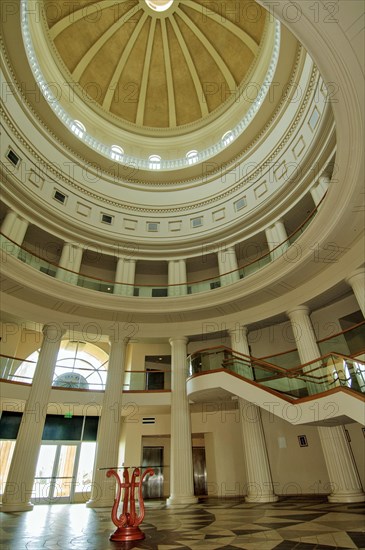 Reception Hall of Government Building Capitol of Palau