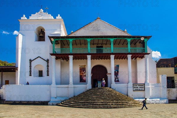 Colonial-era Iglesia Parroquial Santiago Apostol from 1566