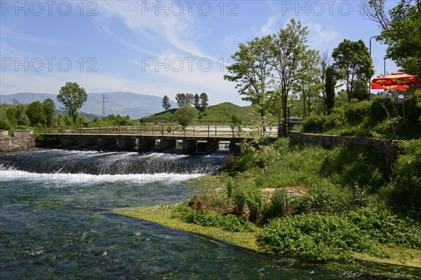 Discharge from the Liqeni i Viroit reservoir