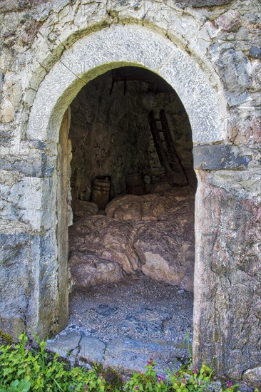 Interior view of the Lock-in Tower