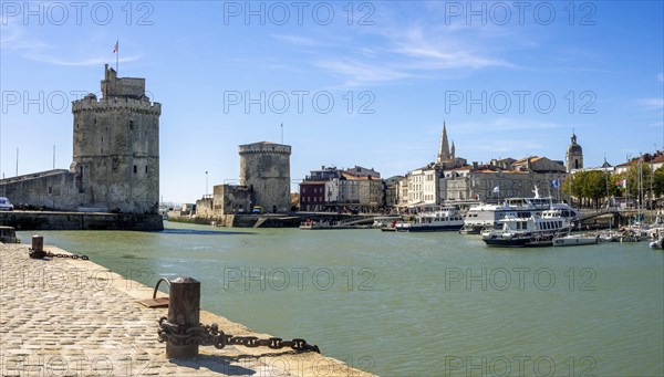 View on the old port of La Rochelle
