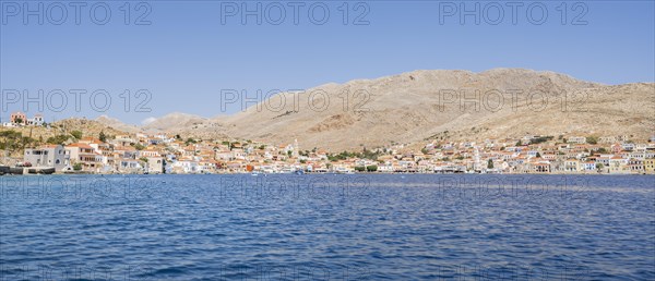 Harbour and colourful houses of a small village