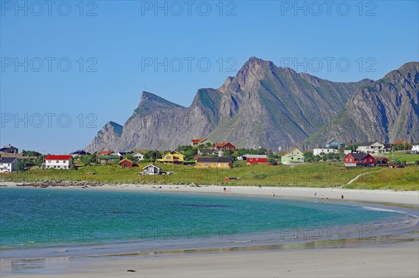 Beach in front of Bergen