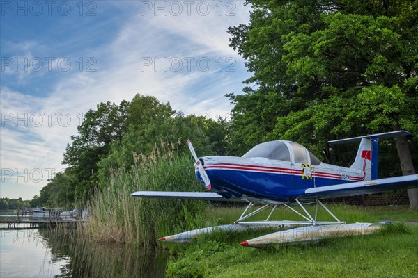 Seaplane on Lake Schwieloch