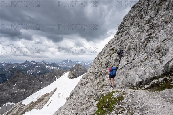 Two female hikers