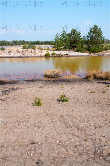 Erosion in post-mining landscape