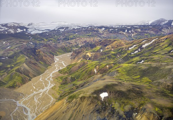 Flight photo Landmannalaugar