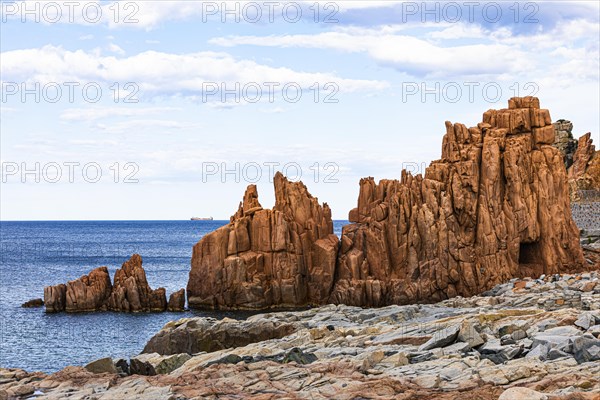 Red cliffs of Capo Bellavista