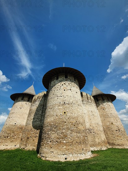 Soroca Fortress view from outside. Ancient military fort