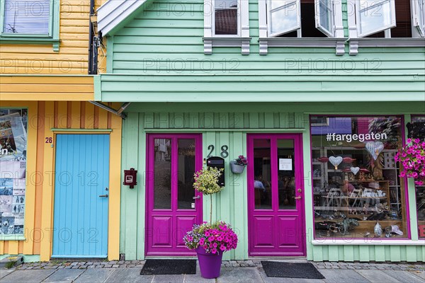 Traditional colourful houses